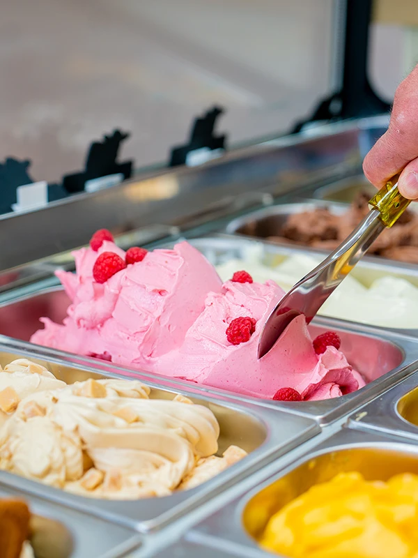 The Gelato Hut at Ernepsie Farm in Castle Douglas - small batch